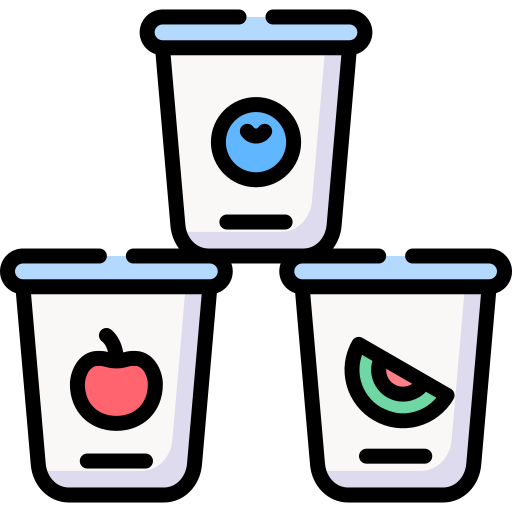 Yogurt Special Lineal color icon