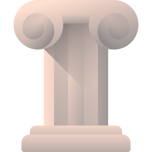 Column 3D Color icon