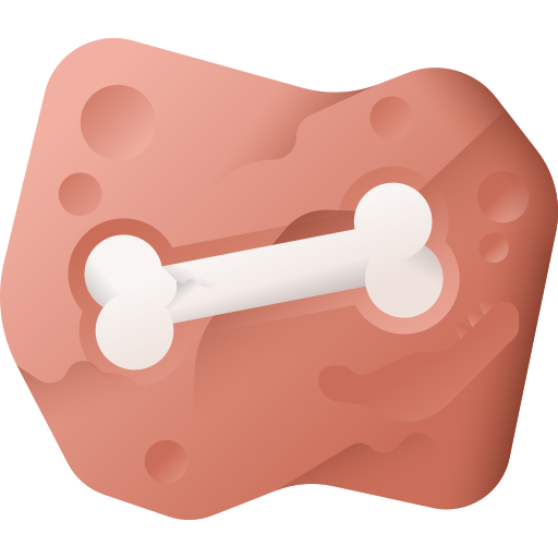 fossile 3D Color Icône