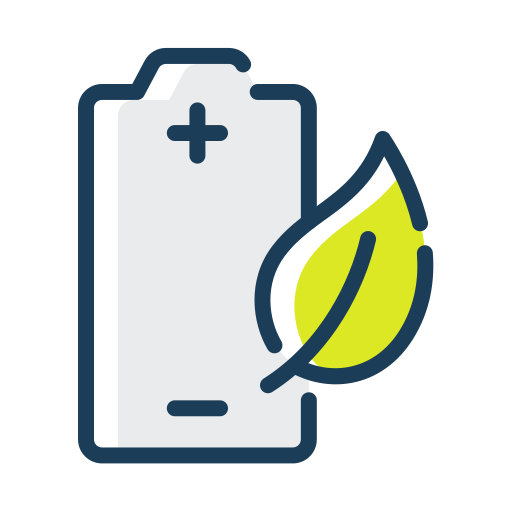 Eco battery Generic Color Omission icon