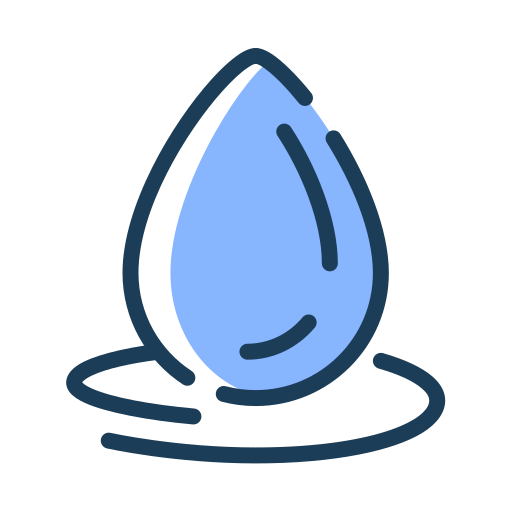Water drop Generic Color Omission icon