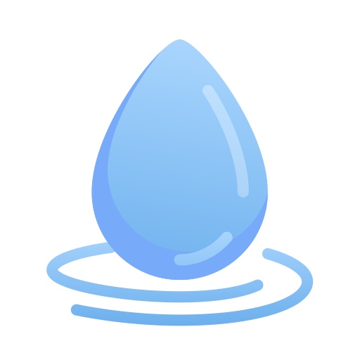gota de agua Generic Flat Gradient icono