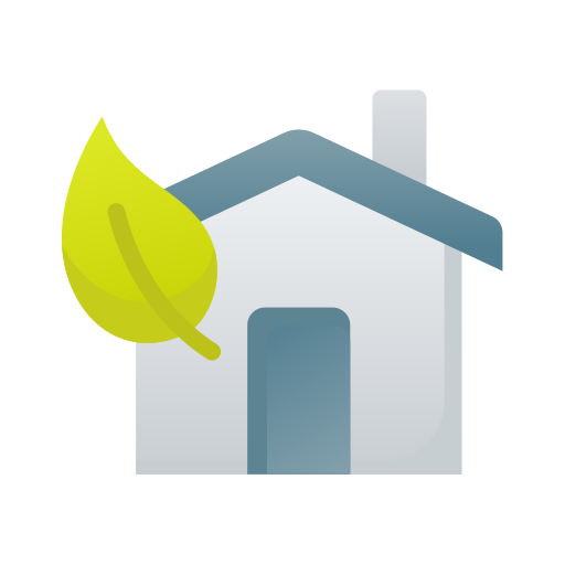 Green home Generic Flat Gradient icon