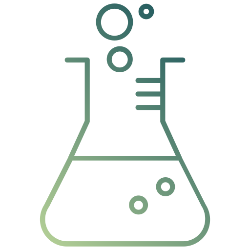 equipo de laboratorio Generic Gradient icono