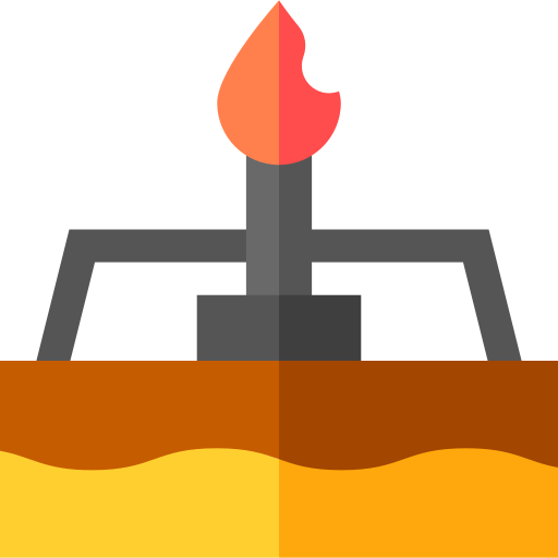 fracking Basic Straight Flat icon