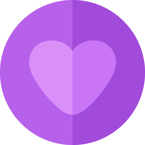 Сердце Basic Rounded Flat иконка