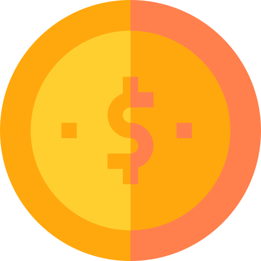 dolar Basic Straight Flat ikona