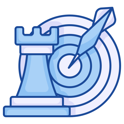 ストラテジー Generic Blue icon