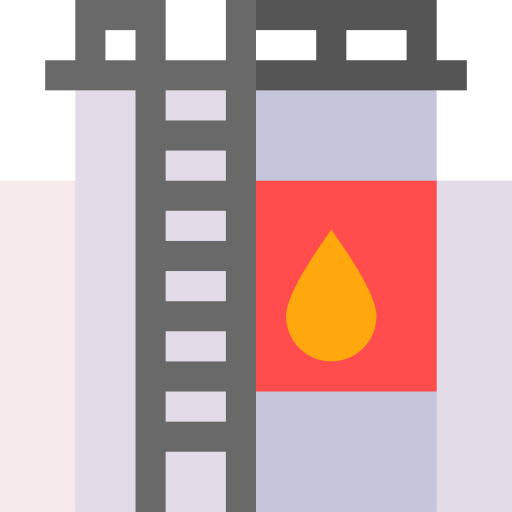 기름 Basic Straight Flat icon