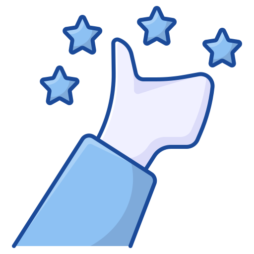 feedback Generic Blue icon
