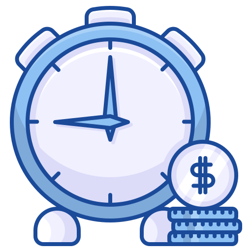 Время - деньги Generic Blue иконка