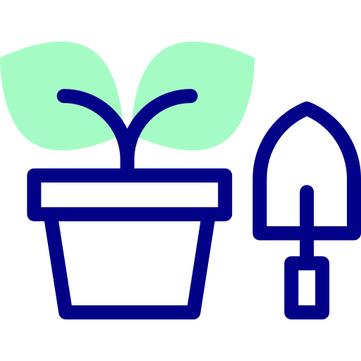 Plant Detailed Mixed Lineal color icon