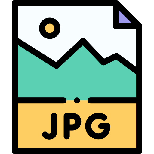Jpg Detailed Rounded Lineal color icon