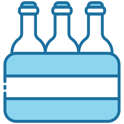 Ящик для пива Generic Blue иконка