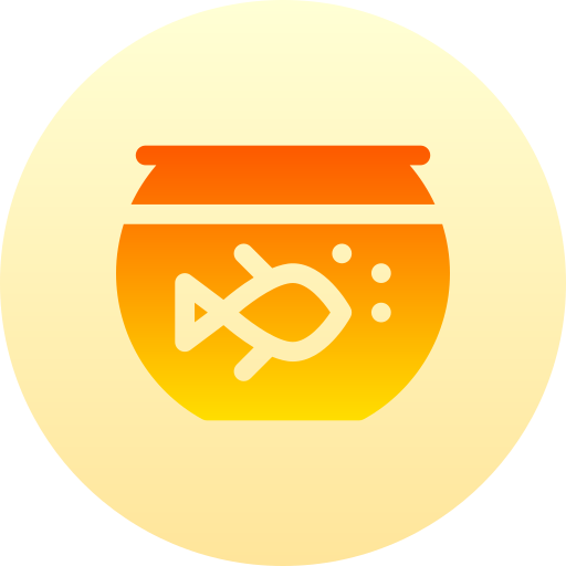 Fishbowl Basic Gradient Circular icon
