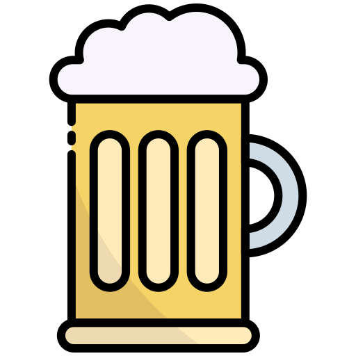 맥주 Generic Outline Color icon