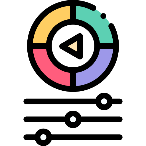 Color Detailed Rounded Lineal color icon