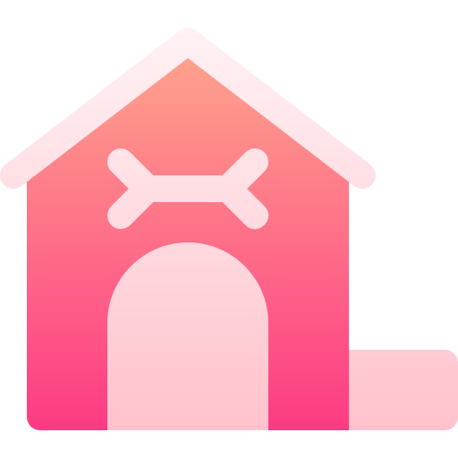Pet house Basic Gradient Gradient icon