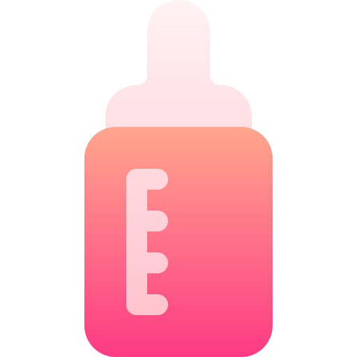 butelka do karmienia Basic Gradient Gradient ikona