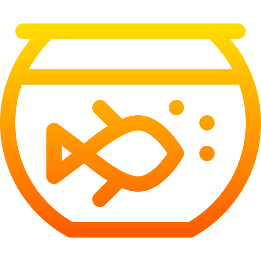 Fishbowl Basic Gradient Lineal color icon