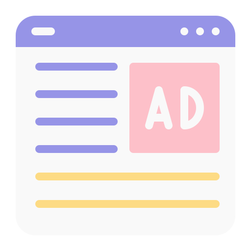 Online advertising Generic Flat icon