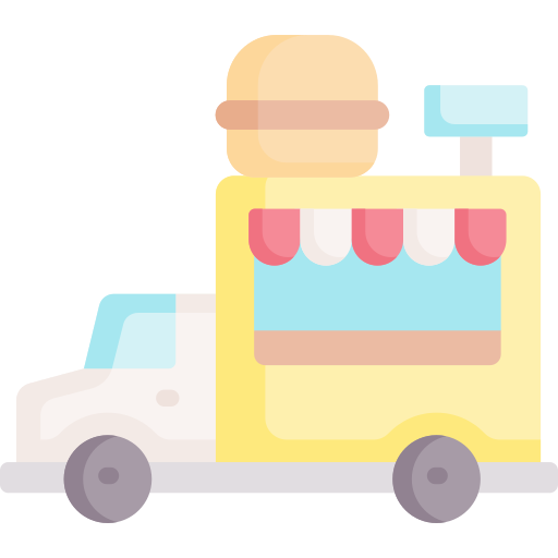 Food truck Special Flat icon