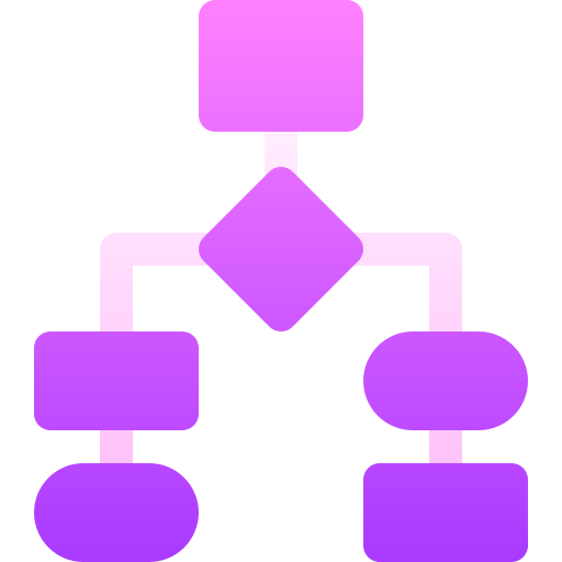 algoritmo Basic Gradient Gradient icona