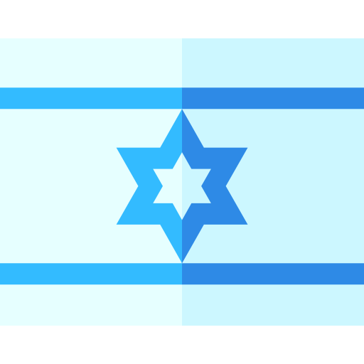 israel Basic Straight Flat icon