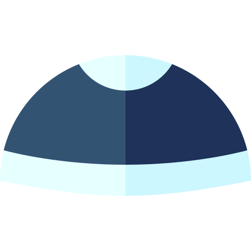 yarmulke Basic Straight Flat icono