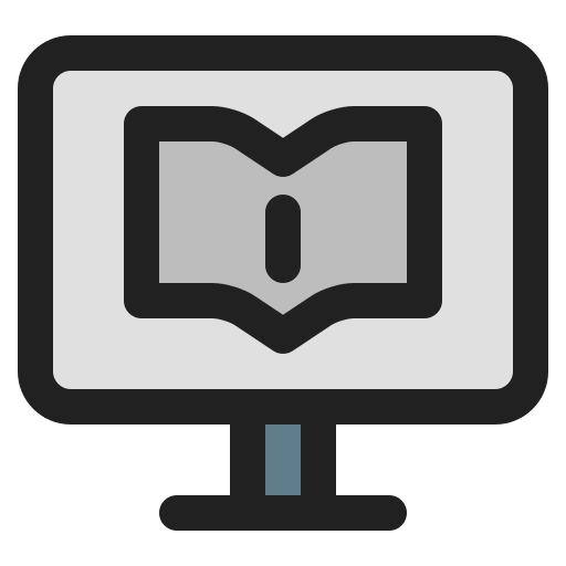 Ebook Generic Outline Color icon