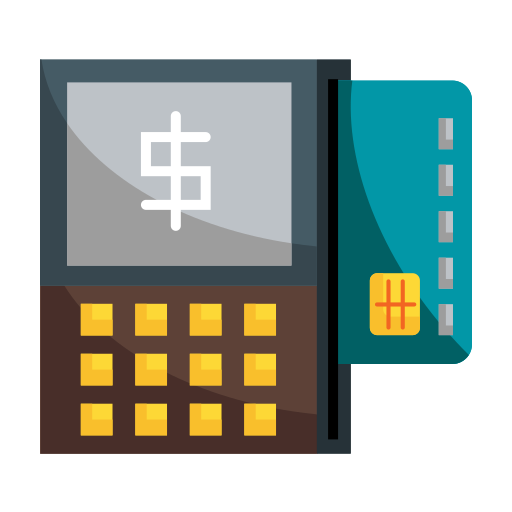 geldautomaat Generic Flat icoon