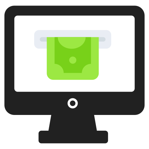 Money withdrawal Generic Flat icon