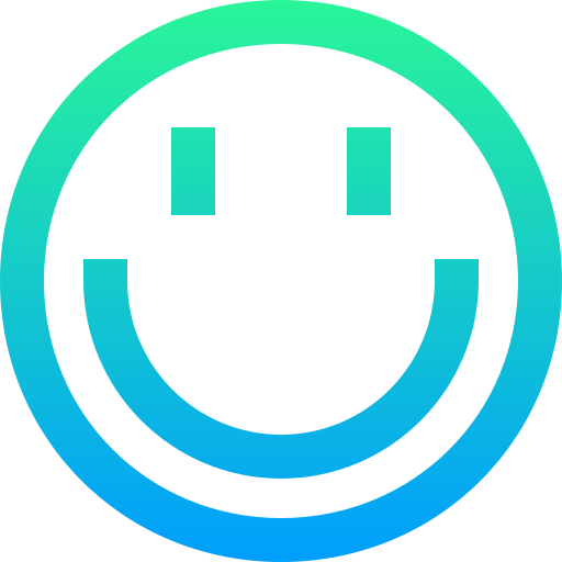 sonrisa Super Basic Straight Gradient icono