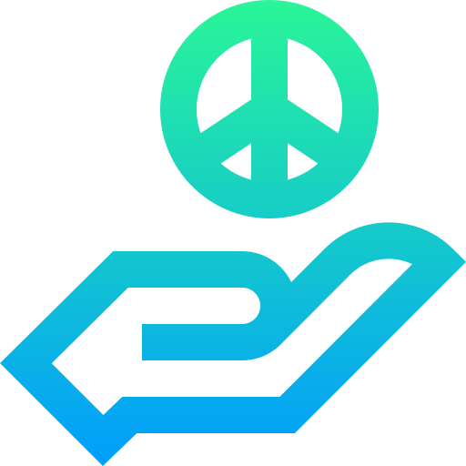 paz Super Basic Straight Gradient icono