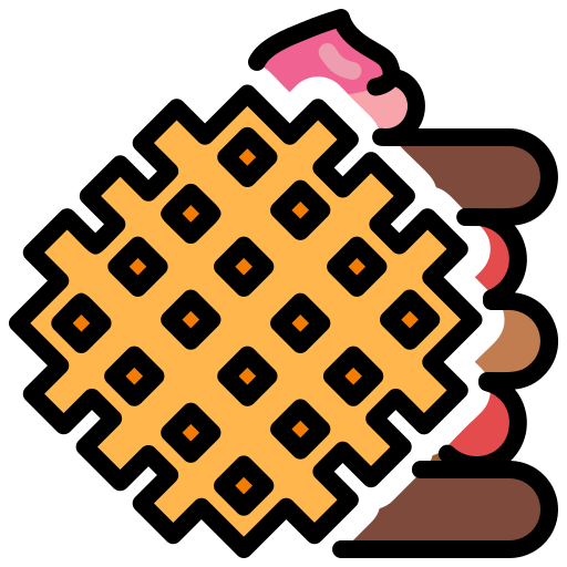 wafel Generic Outline Color ikona
