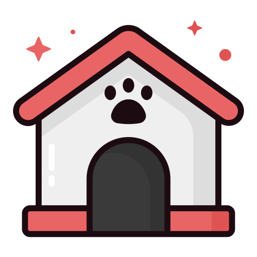 犬小屋 Generic Outline Color icon