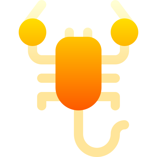 skorpion Basic Gradient Gradient ikona