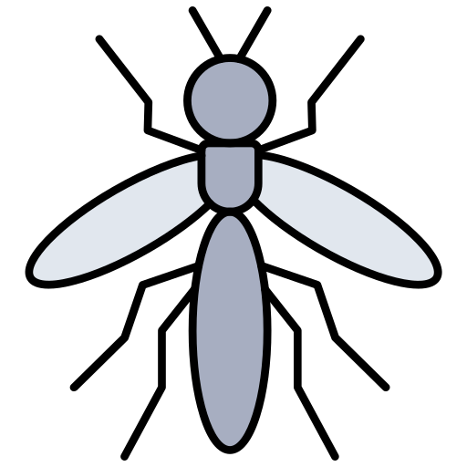 蚊 Generic Thin Outline Color icon