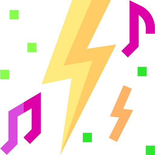 Thunder Basic Straight Flat icon