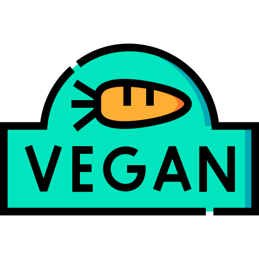 vegan Detailed Straight Lineal color icon