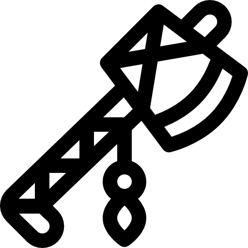 도끼 Basic Rounded Lineal icon