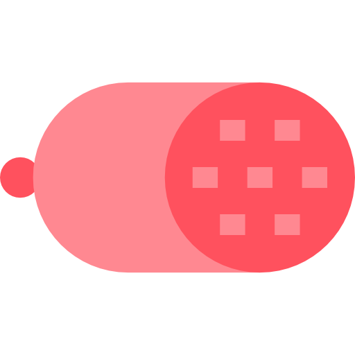 salami Basic Straight Flat ikona