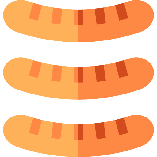 salchichas Basic Straight Flat icono