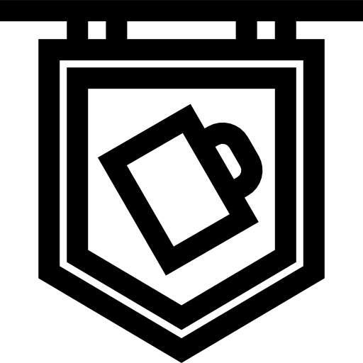 señal Basic Straight Lineal icono
