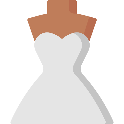 vestido de casamento Special Flat Ícone