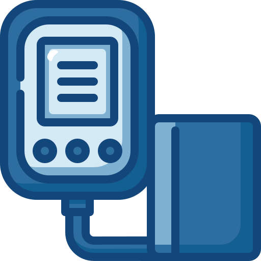 Sphygmomanometer Generic Blue icon