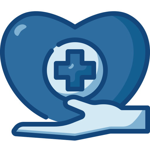 健康管理 Generic Blue icon