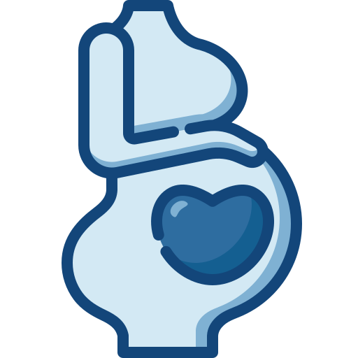 Беременная Generic Blue иконка