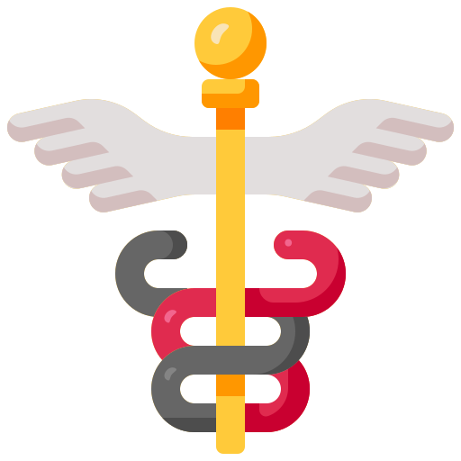 Caduceus symbol Generic Flat icon