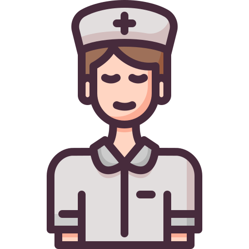 verpleegkundige Generic Outline Color icoon